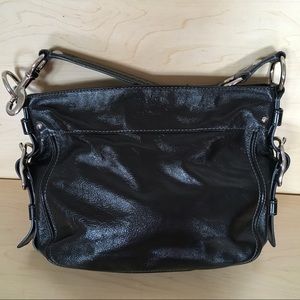 Coach Black Leather Hobo Bag (EUC)